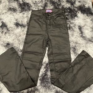 Black edikted leather pants